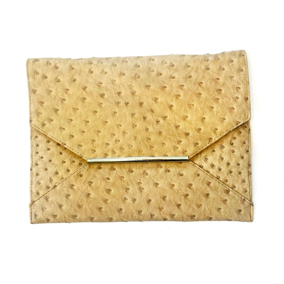 Merona Envelope Cocktail Ostrich Clutch - Picture 1 of 3